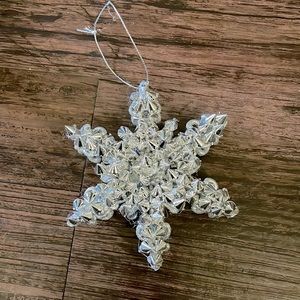 🍉10 for $15 🍉 Z gallerie inspired silver spike star ornament